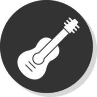 Gitarren-Vektor-Icon-Design vektor