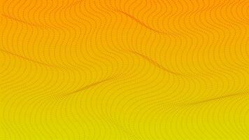 halvton lutning bakgrund med prickar. abstrakt gul prickad pop- konst mönster i komisk stil. vektor illustration