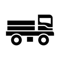 LKW Vektor Glyphe Symbol zum persönlich und kommerziell verwenden.