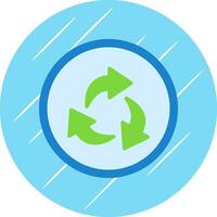 Recycling-Vektor-Icon-Design vektor