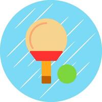 Ping-Pong-Vektor-Icon-Design vektor