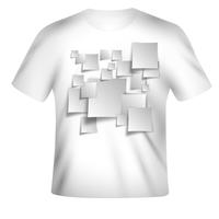 Vektort-shirt Design mit buntem Design vektor