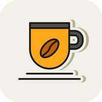 kaffe kopp vektor ikon design