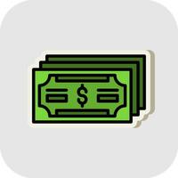 Cash-Vektor-Icon-Design vektor