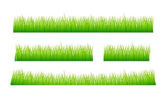 Aquarell Grün Illustration. 3d Vektor Hintergrund. isoliert Vektor Symbol. 3d Gras zum Banner Design.