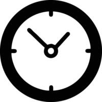 Uhr Symbol Symbol Design Bild. Illustration von das Alarm Uhr Zeit isoliert Vektor Bild. eps 10