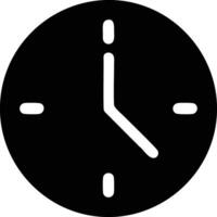 Uhr Symbol Symbol Design Bild. Illustration von das Alarm Uhr Zeit isoliert Vektor Bild. eps 10