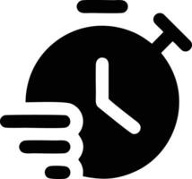 Uhr Symbol Symbol Design Bild. Illustration von das Alarm Uhr Zeit isoliert Vektor Bild. eps 10