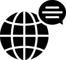 Globus Planet Erde Symbol Symbol Vektor Bild