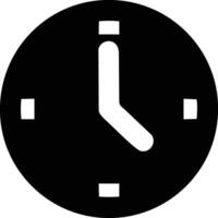 Uhr Symbol Symbol Design Bild. Illustration von das Alarm Uhr Zeit isoliert Vektor Bild. eps 10