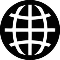 Globus Planet Erde Symbol Symbol Bild Vektor