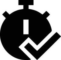 klocka ikon symbol design bild. illustration av de larm Kolla på tid isolerat vektor bild. eps 10