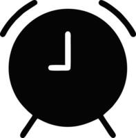 Uhr Symbol Symbol Design Bild. Illustration von das Alarm Uhr Zeit isoliert Vektor Bild. eps 10