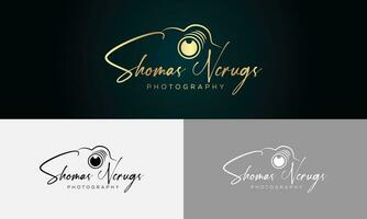 Shomas ncrugs Fotografie Logo Vorlage Vektor
