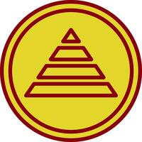 piramid vektor ikon design