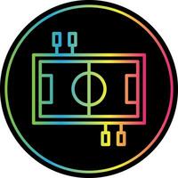 tabell fotboll vektor ikon design