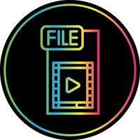 Video Datei Vektor Symbol Design