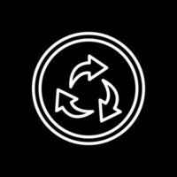 Recycling-Vektor-Icon-Design vektor