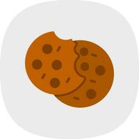 Cookies-Vektor-Icon-Design vektor