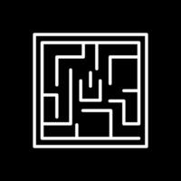 Labyrinth Vektor Symbol Design