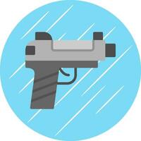 Waffe-Vektor-Icon-Design vektor