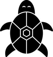 Schildkröten-Vektor-Icon-Design vektor