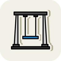 Swing-Vektor-Icon-Design vektor