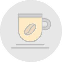 Kaffeetasse-Vektor-Icon-Design vektor