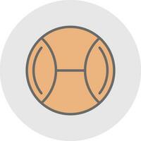 Basketball-Vektor-Icon-Design vektor