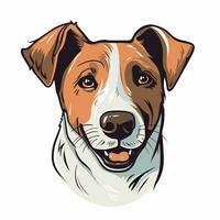 Hund Vektor süß Hund Karikatur Symbol