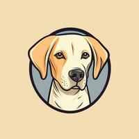 Hund Vektor süß Hund Karikatur Symbol