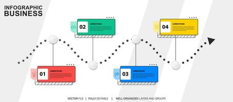 modern vektor infographic mall