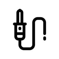 Audio- Jack Symbol. Vektor Symbol zum Ihre Webseite, Handy, Mobiltelefon, Präsentation, und Logo Design.
