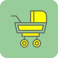 Baby Buggy Vektor Symbol Design