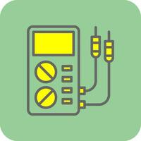 voltmeter vektor ikon design