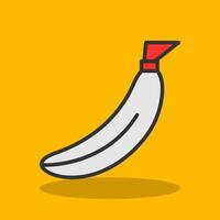 Bananen-Vektor-Icon-Design vektor