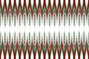ikat paisley broderi på vit bakgrund, traditionell sömlös geometrisk mönster, aztec abstrakt mönster. vektor