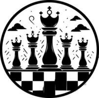Schach - - hoch Qualität Vektor Logo - - Vektor Illustration Ideal zum T-Shirt Grafik