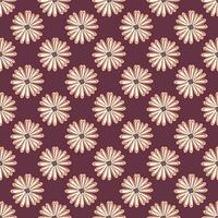 florales nahtloses Muster-Design-Hintergrund vektor