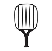 Pickleball Vektor und Pickleball Paddel Zeichen Symbol Symbol Vektor Illustration Pickleball Logo Vektor