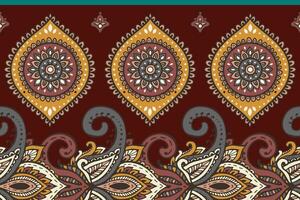 Muster Design im Vektor.traditionell asiatisch Kleid Rand Design. vektor