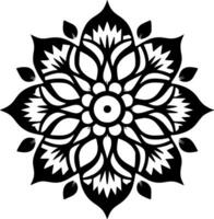 Mandala - - hoch Qualität Vektor Logo - - Vektor Illustration Ideal zum T-Shirt Grafik