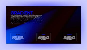 modern Hintergrund Design mit Gradient und Korn Textur. minimalistisch Gradient Hintergrund mit geometrisch Formen zum Webseite Design, Landung Buchseite, Hintergrund, Banner, Poster, Flyer, und Präsentation vektor