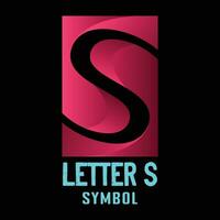 modern 3d första brev s för teknologi företag eller sport symbol illustration vektor