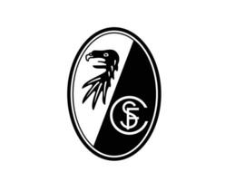 sc Freiburg klubb logotyp symbol fotboll bundesliga Tyskland abstrakt design vektor illustration