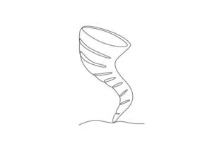 illustration av en tornado vektor