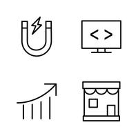 Vektor Seo Icons