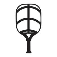 pickleball vektor och pickleball paddlar tecken symbol ikon vektor illustration pickleball logotyp vektor