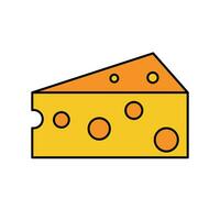 emmental Käse Symbol. schweizerisch Käse. Vektor. vektor