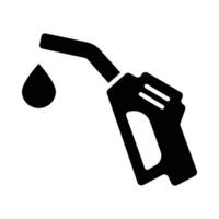 Treibstoff Vektor Glyphe Symbol zum persönlich und kommerziell verwenden.